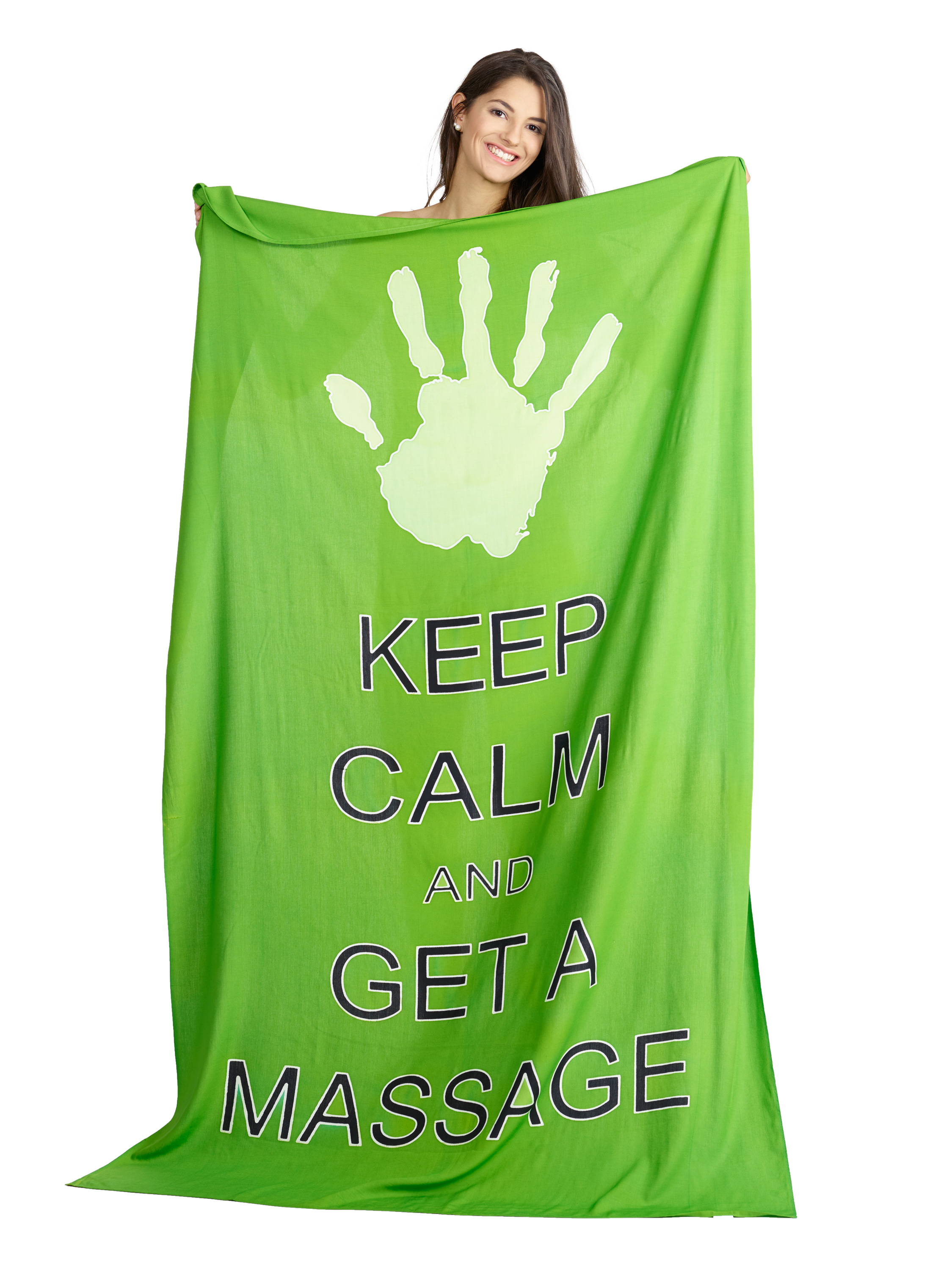 Sarong/Pareo Keep Calm and get a Massage