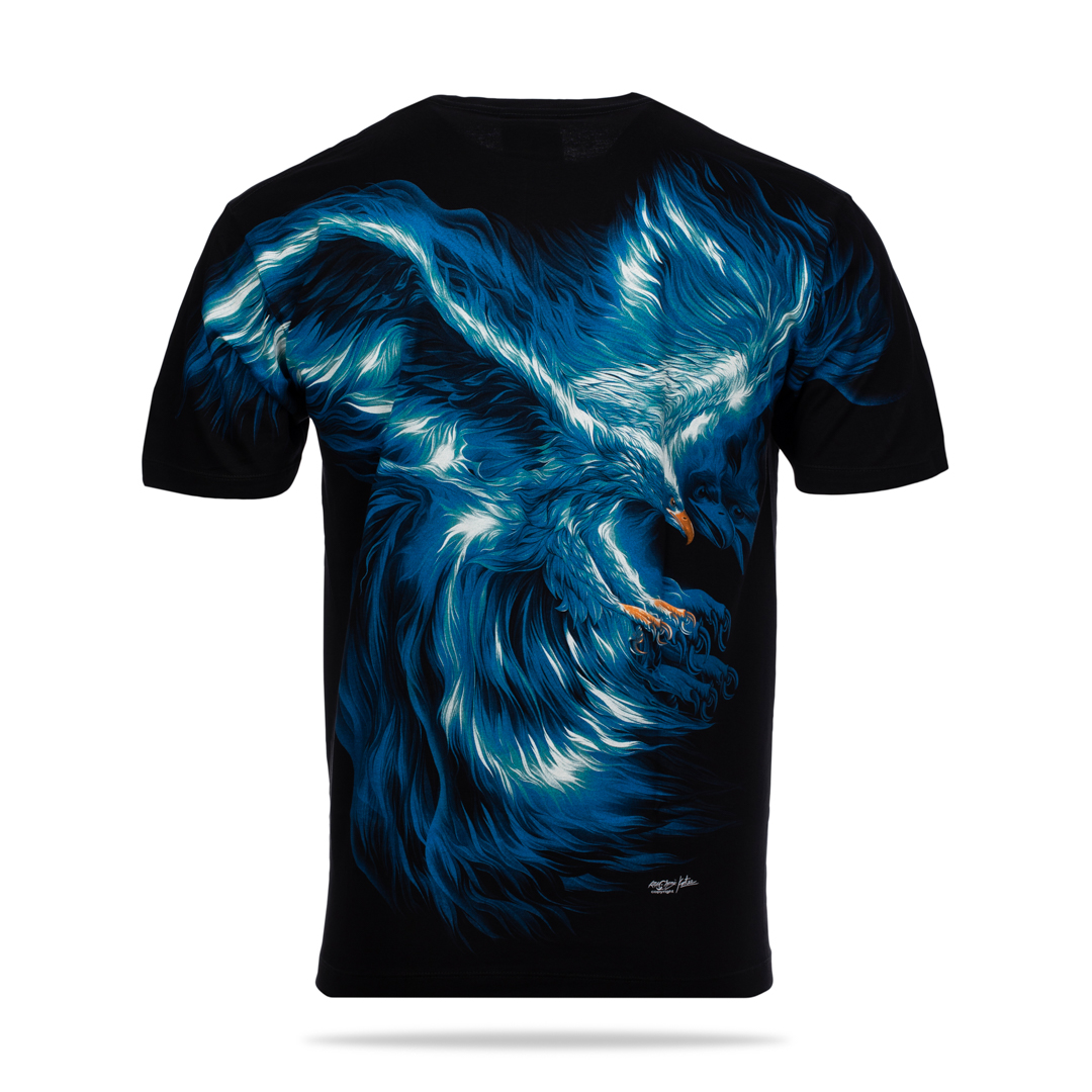 T-Shirt - blauer Adler